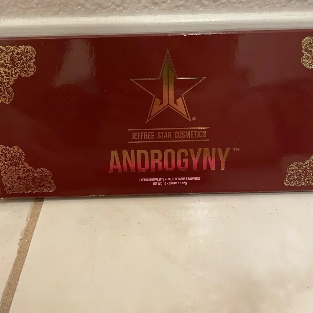 NIB Androgyny Eyeshadow Palette By Jeffree Star Cosmetics Makeup​​​​​​​